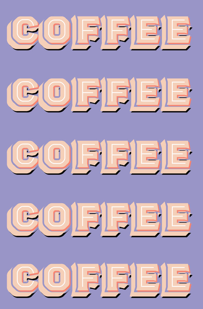 Designed to be a logo for a generic coffee brand.